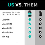 Calcium 600mg with Vitamin D3, K2 & B12