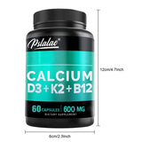 Calcium 600mg with Vitamin D3, K2 & B12