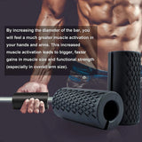 Pair Barbell Dumbbell Booster Grip Portable Fitness