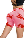 Tie Dyed Seamless Fitness Pants Women's High Waist