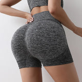 Seamless Women's Butt Lifting Yoga Shorts