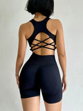 2 PCS Women's Seamless Yoga Set Sexy Sport