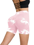 Tie Dyed Seamless Fitness Pants Women's High Waist