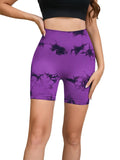 Tie Dyed Seamless Fitness Pants Women's High Waist