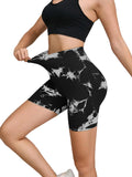 Tie Dyed Seamless Fitness Pants Women's High Waist