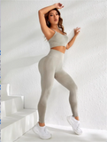 2 Pieces Women's Tracksuit Seamless Yoga