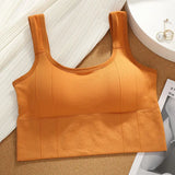 Breathable Sports Bra & Seamless Yoga Top