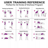 Multi-Color Yoga Resistance Bands