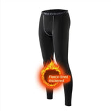 Plush & Thick Sports Tights for Men