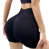 Yoga Shorts with Honey Buttocks Design