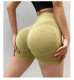 Yoga Shorts with Honey Buttocks Design