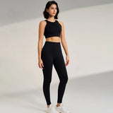 Yoga Clothing Set Women's High Waisted Legging