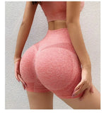 Yoga Shorts with Honey Buttocks Design