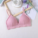Women Sports Bra Triangle Cup Chest Wrapped Breathable And Sexy