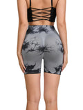 Tie Dyed Seamless Fitness Pants Women's High Waist