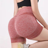 Women's High-Waist Yoga Shorts