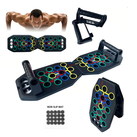 Multi-Function Push-Up Board & Bar