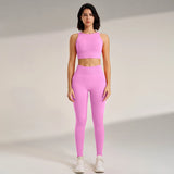Yoga Clothing Set Women's High Waisted Legging