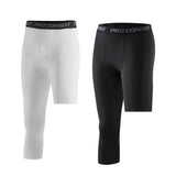 Single Leg Basketball Leggings Quick Drying Men's
