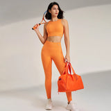 Yoga Clothing Set Women's High Waisted Legging
