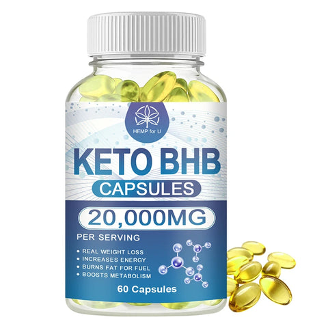 Keto Capsules – High Strength Ketone Supplement for Weight Management