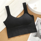 Breathable Sports Bra & Seamless Yoga Top