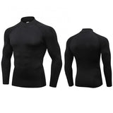 Men's Turtleneck Compression Shirt