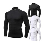 Men's Turtleneck Compression Shirt