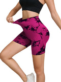 Tie Dyed Seamless Fitness Pants Women's High Waist