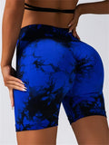 Tie Dyed Seamless Fitness Pants Women's High Waist
