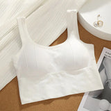Breathable Sports Bra & Seamless Yoga Top