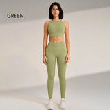 Yoga Clothing Set Women's High Waisted Legging