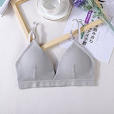 Women Sports Bra Triangle Cup Chest Wrapped Breathable And Sexy