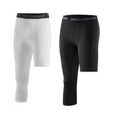 Single Leg Basketball Leggings Quick Drying Men's